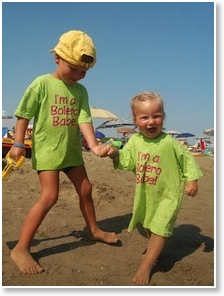 safe beach, children, union lido holiday park