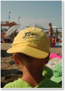 private beach, family camping holiday, union lido