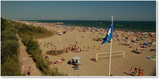 blue flag award, union lido, beach